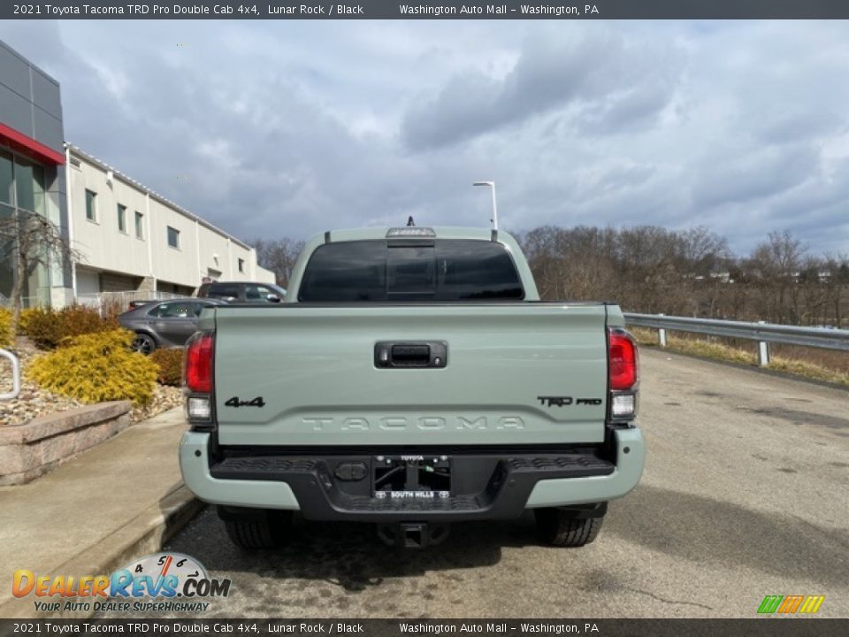 2021 Toyota Tacoma TRD Pro Double Cab 4x4 Lunar Rock / Black Photo #16