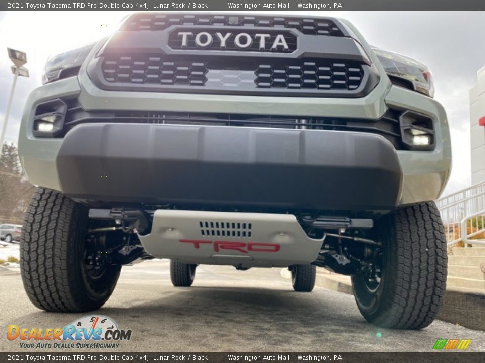 2021 Toyota Tacoma TRD Pro Double Cab 4x4 Lunar Rock / Black Photo #17