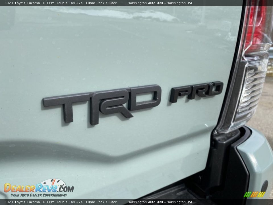 2021 Toyota Tacoma TRD Pro Double Cab 4x4 Lunar Rock / Black Photo #29