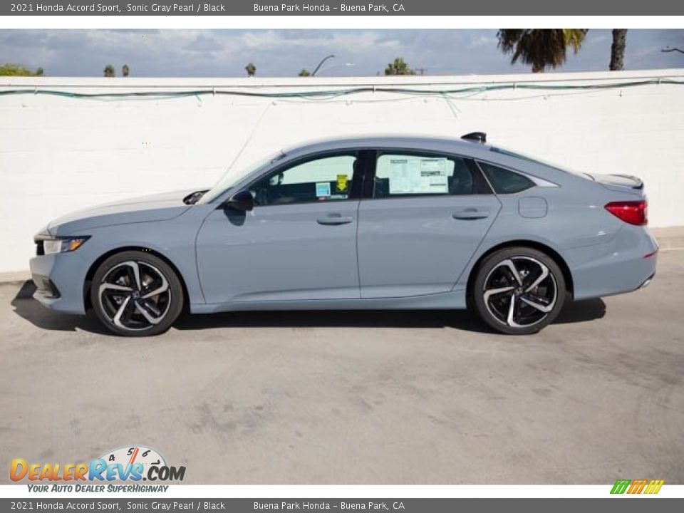 2021 Honda Accord Sport Sonic Gray Pearl / Black Photo #4