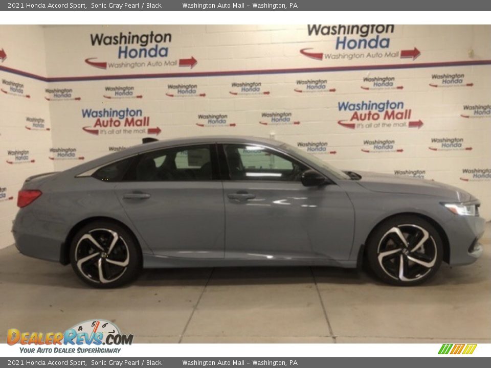 2021 Honda Accord Sport Sonic Gray Pearl / Black Photo #1