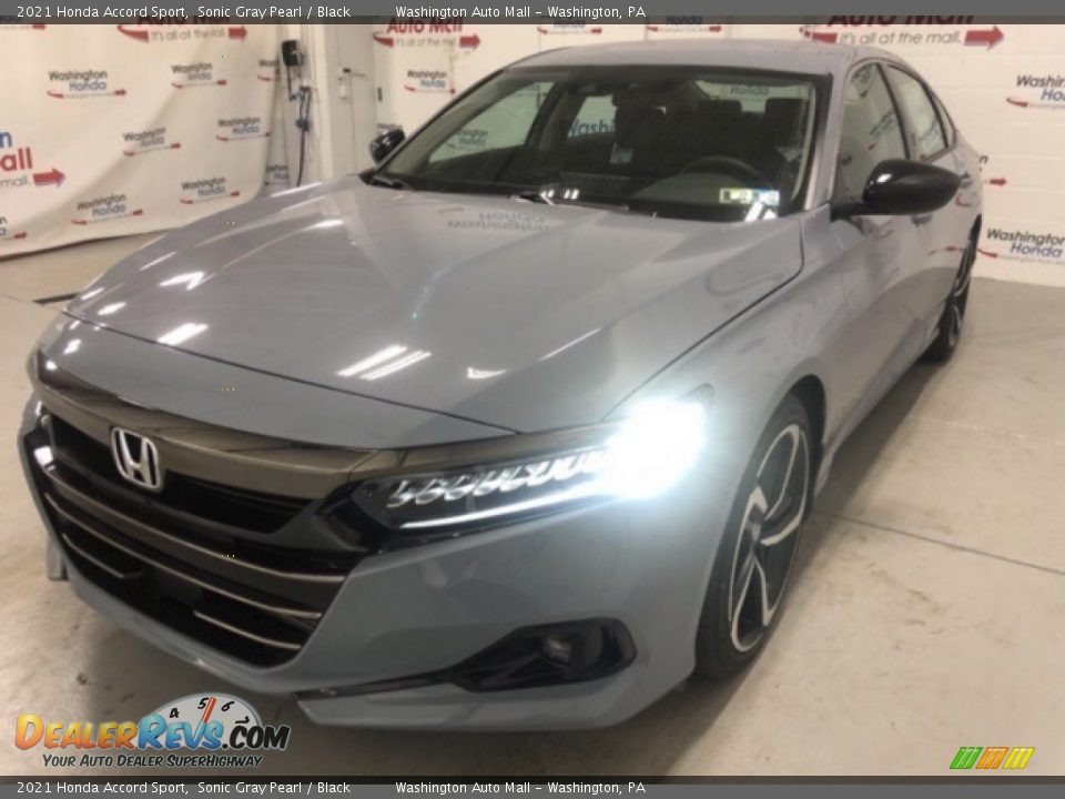 2021 Honda Accord Sport Sonic Gray Pearl / Black Photo #3