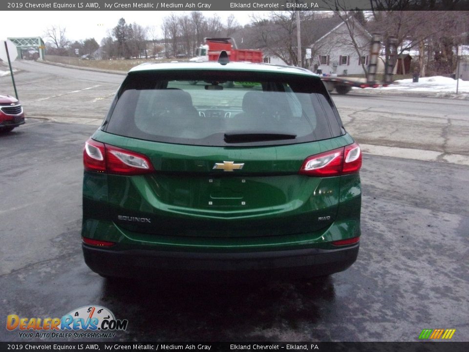 2019 Chevrolet Equinox LS AWD Ivy Green Metallic / Medium Ash Gray Photo #5