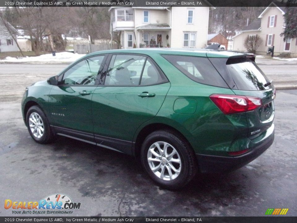 2019 Chevrolet Equinox LS AWD Ivy Green Metallic / Medium Ash Gray Photo #6