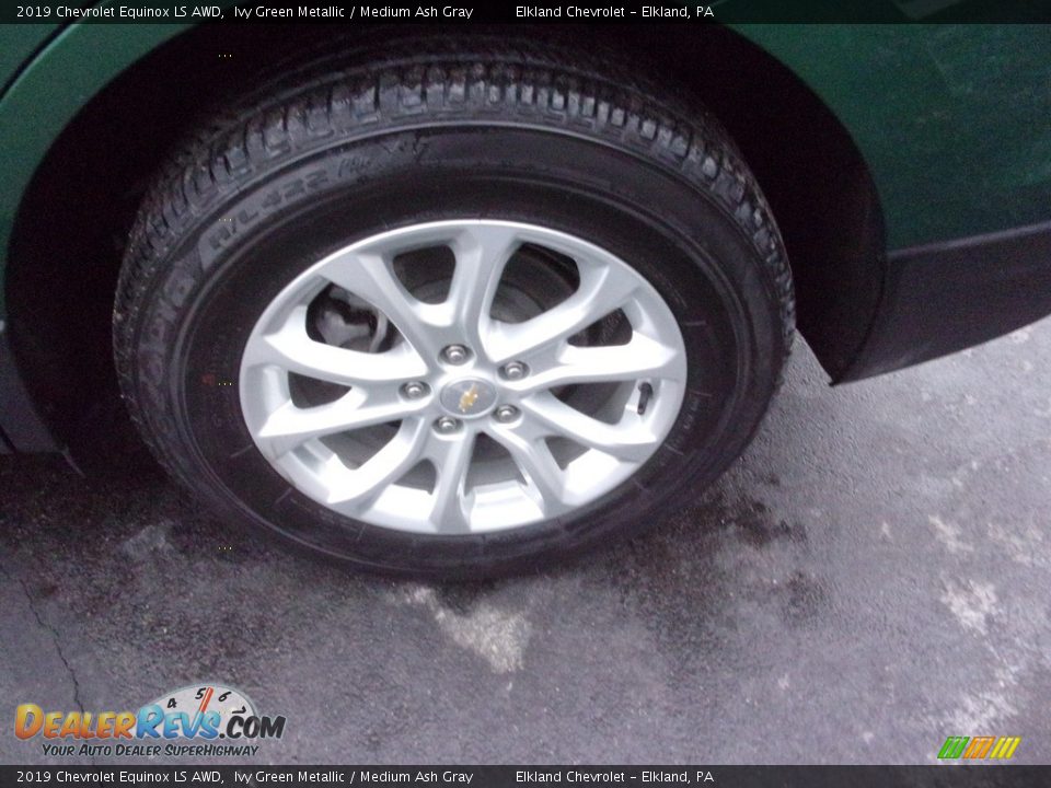 2019 Chevrolet Equinox LS AWD Ivy Green Metallic / Medium Ash Gray Photo #9