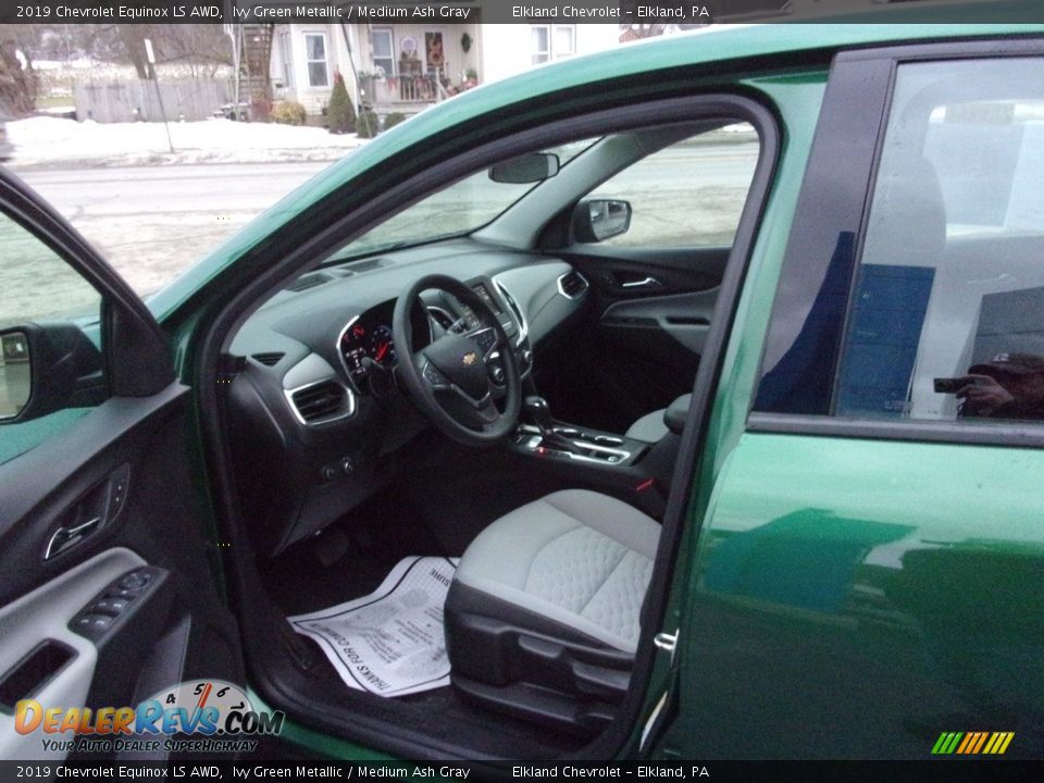 2019 Chevrolet Equinox LS AWD Ivy Green Metallic / Medium Ash Gray Photo #10