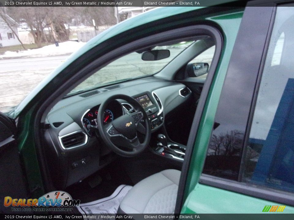 2019 Chevrolet Equinox LS AWD Ivy Green Metallic / Medium Ash Gray Photo #11