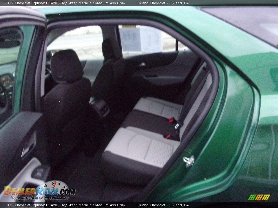 2019 Chevrolet Equinox LS AWD Ivy Green Metallic / Medium Ash Gray Photo #12