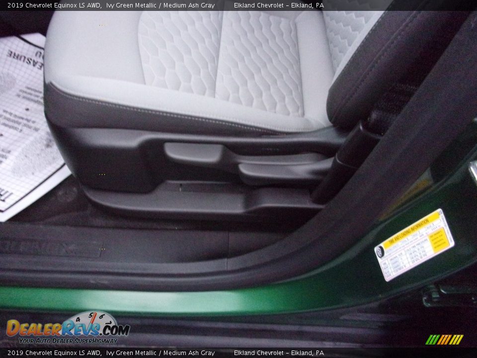 2019 Chevrolet Equinox LS AWD Ivy Green Metallic / Medium Ash Gray Photo #13