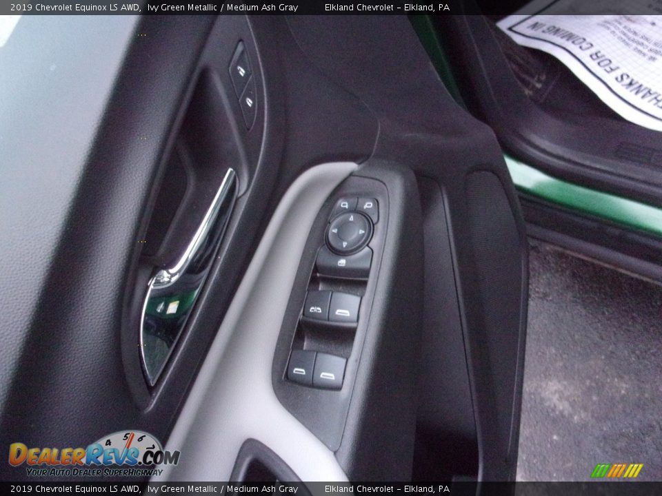 2019 Chevrolet Equinox LS AWD Ivy Green Metallic / Medium Ash Gray Photo #14