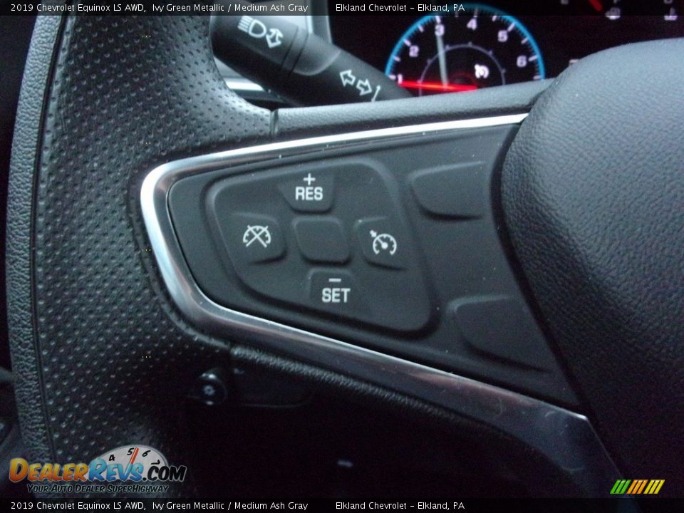 2019 Chevrolet Equinox LS AWD Ivy Green Metallic / Medium Ash Gray Photo #18
