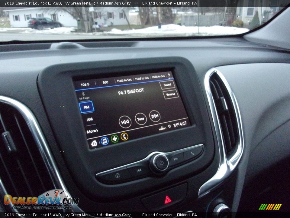 2019 Chevrolet Equinox LS AWD Ivy Green Metallic / Medium Ash Gray Photo #19