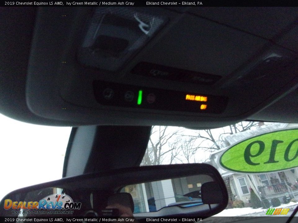 2019 Chevrolet Equinox LS AWD Ivy Green Metallic / Medium Ash Gray Photo #24