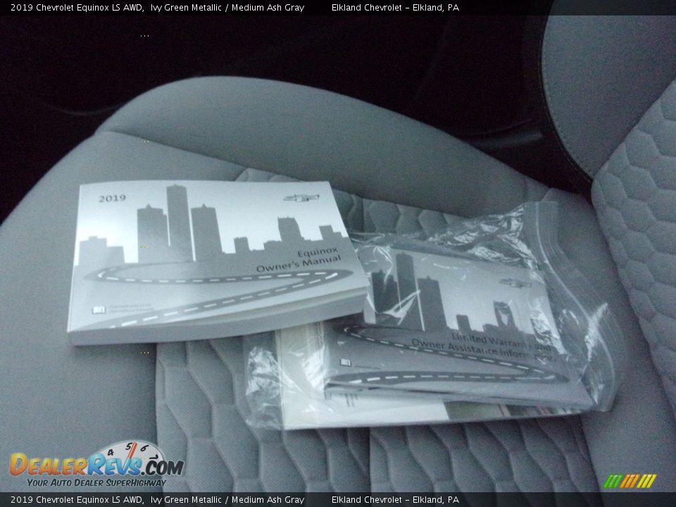 2019 Chevrolet Equinox LS AWD Ivy Green Metallic / Medium Ash Gray Photo #26