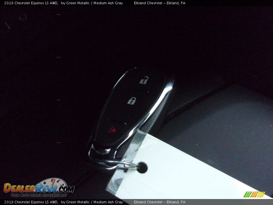 2019 Chevrolet Equinox LS AWD Ivy Green Metallic / Medium Ash Gray Photo #27
