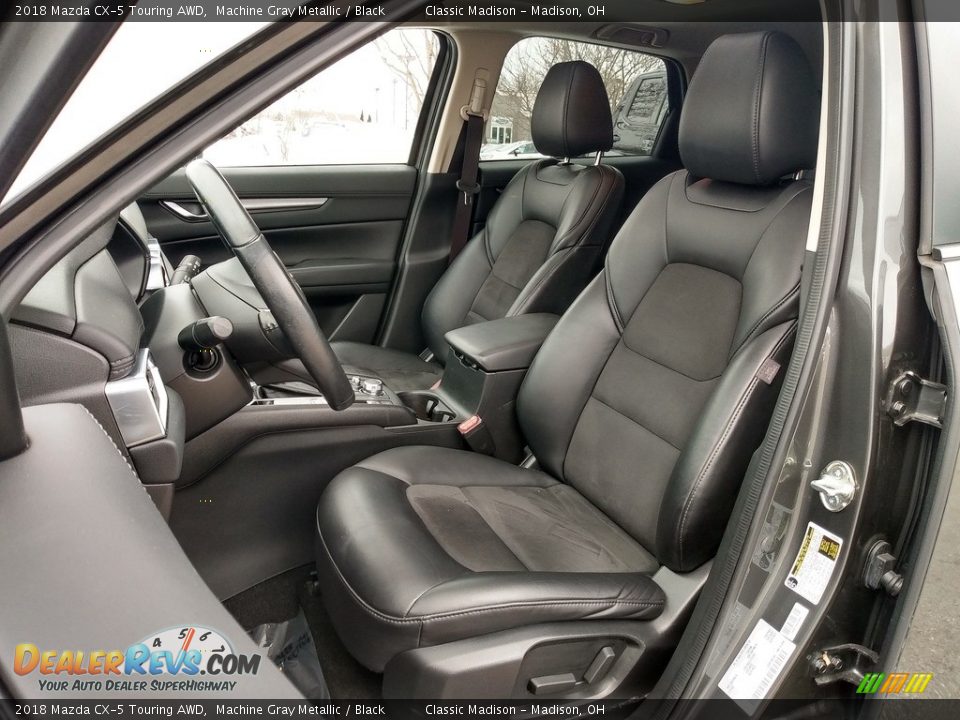 2018 Mazda CX-5 Touring AWD Machine Gray Metallic / Black Photo #2