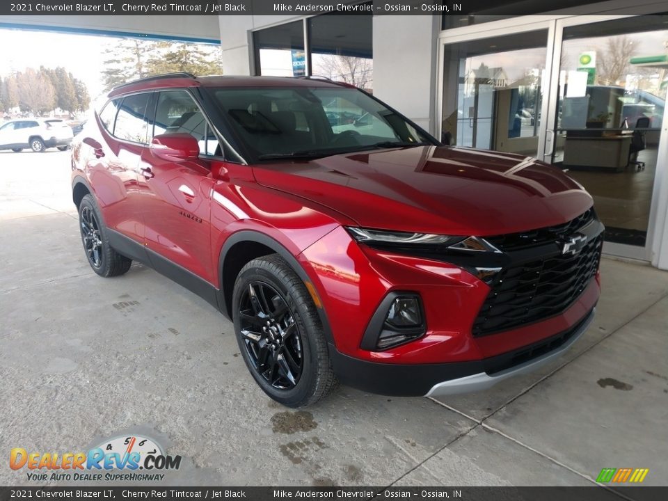 2021 Chevrolet Blazer LT Cherry Red Tintcoat / Jet Black Photo #2