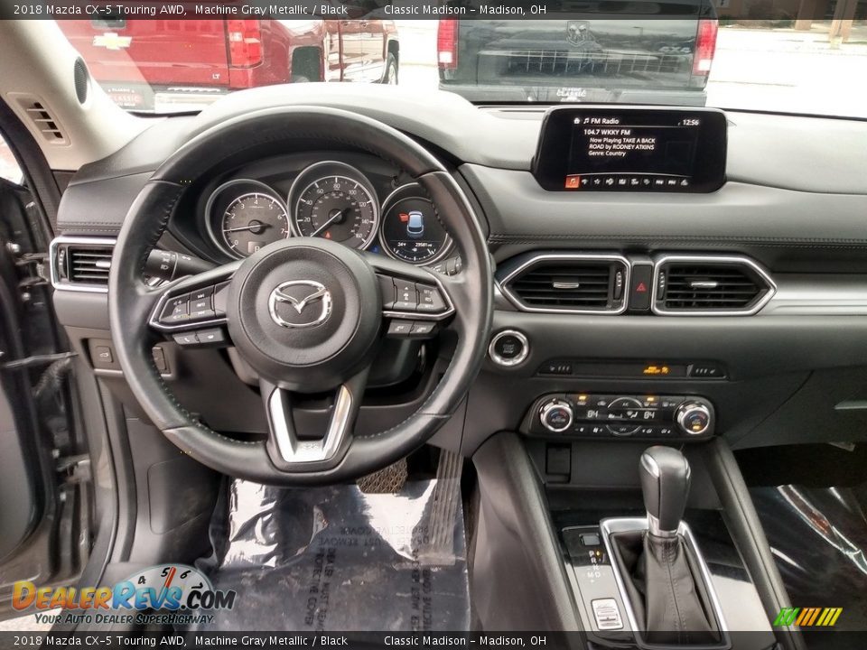 2018 Mazda CX-5 Touring AWD Machine Gray Metallic / Black Photo #3