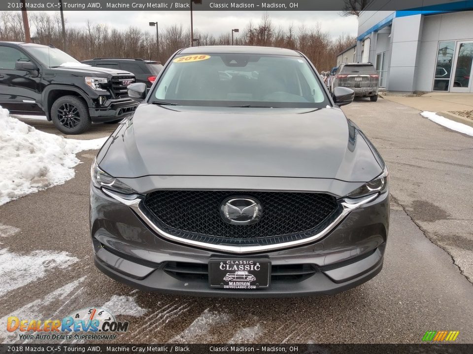 2018 Mazda CX-5 Touring AWD Machine Gray Metallic / Black Photo #4
