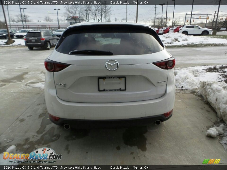 2020 Mazda CX-5 Grand Touring AWD Snowflake White Pearl / Black Photo #1