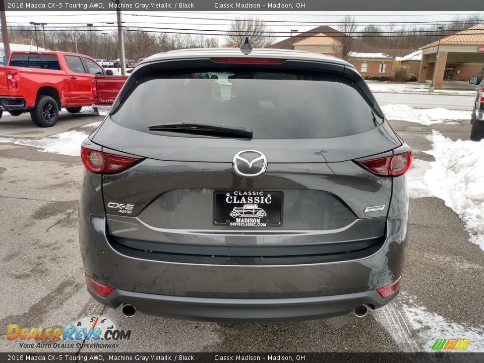 2018 Mazda CX-5 Touring AWD Machine Gray Metallic / Black Photo #7