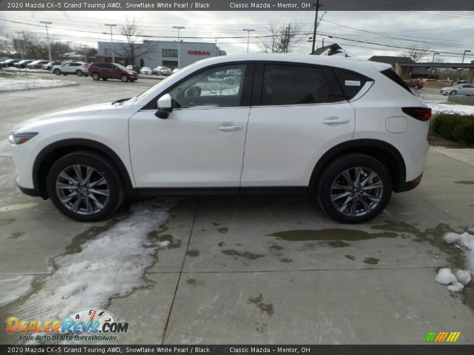 2020 Mazda CX-5 Grand Touring AWD Snowflake White Pearl / Black Photo #2