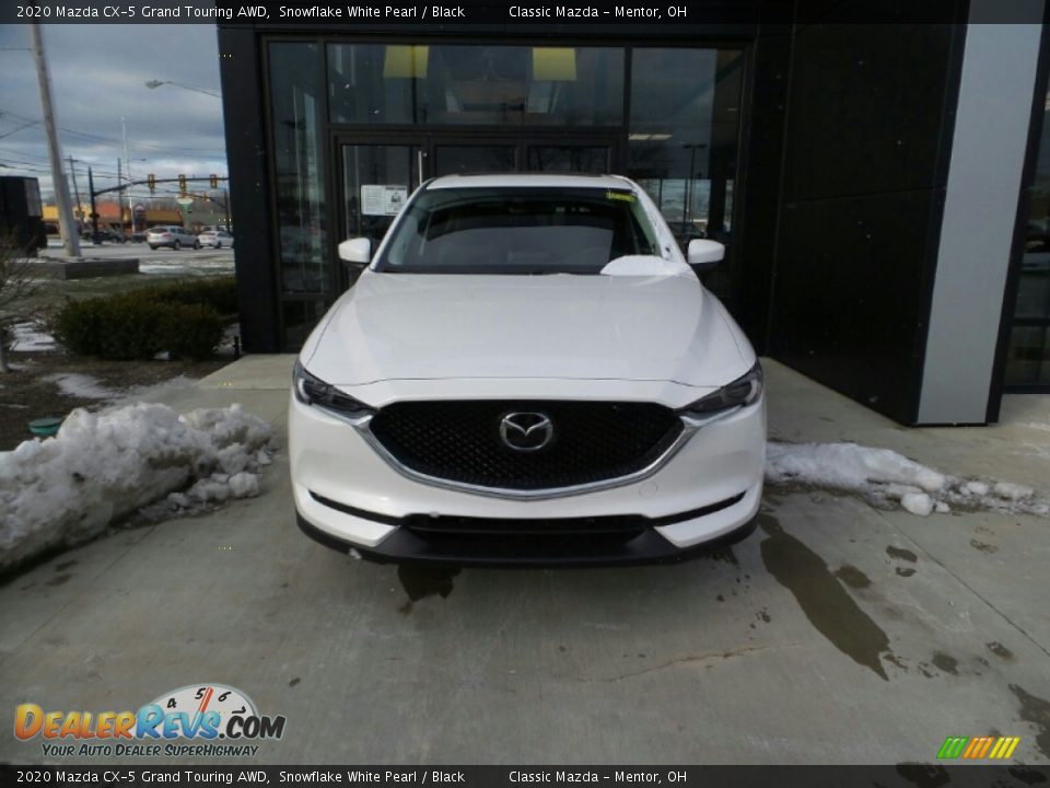 2020 Mazda CX-5 Grand Touring AWD Snowflake White Pearl / Black Photo #3