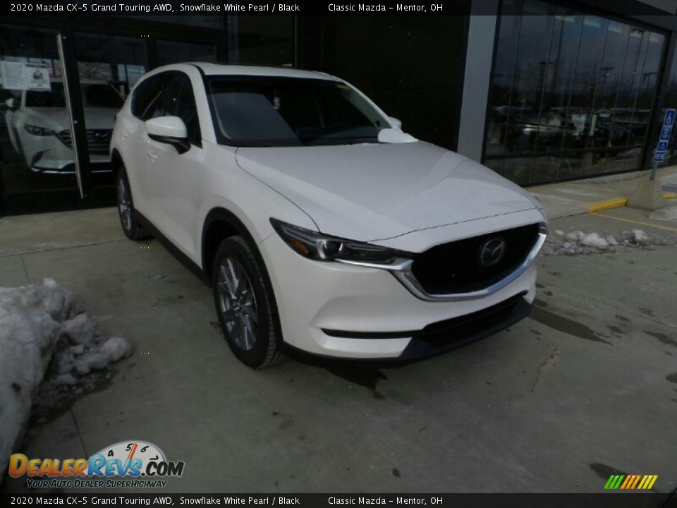 2020 Mazda CX-5 Grand Touring AWD Snowflake White Pearl / Black Photo #4