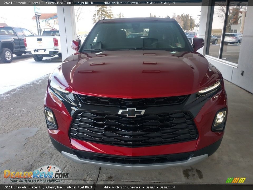 2021 Chevrolet Blazer LT Cherry Red Tintcoat / Jet Black Photo #10