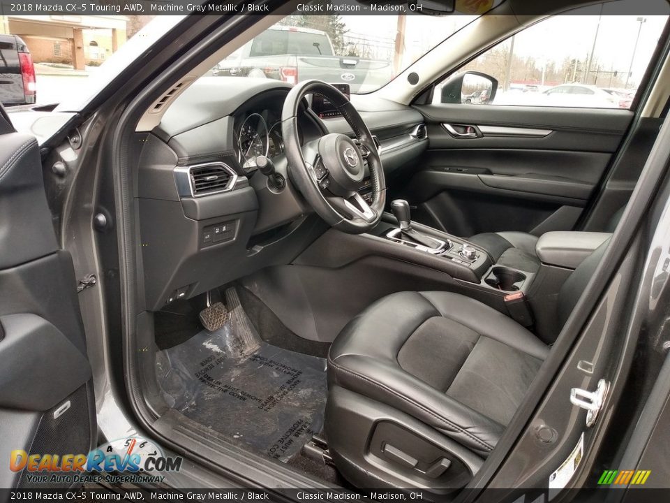 2018 Mazda CX-5 Touring AWD Machine Gray Metallic / Black Photo #10
