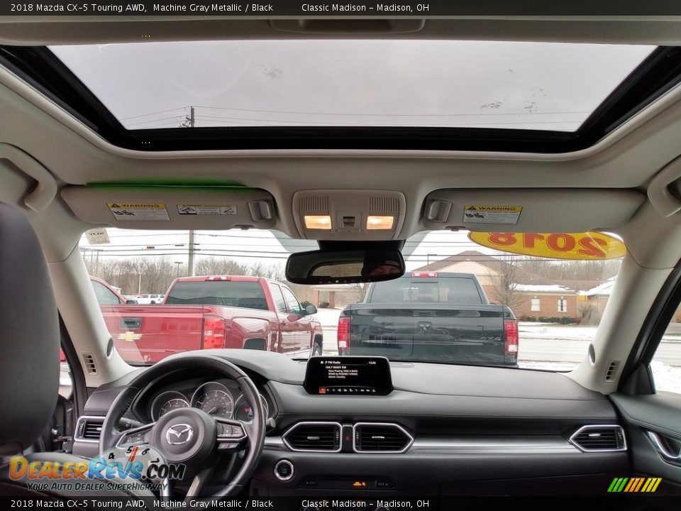 2018 Mazda CX-5 Touring AWD Machine Gray Metallic / Black Photo #11