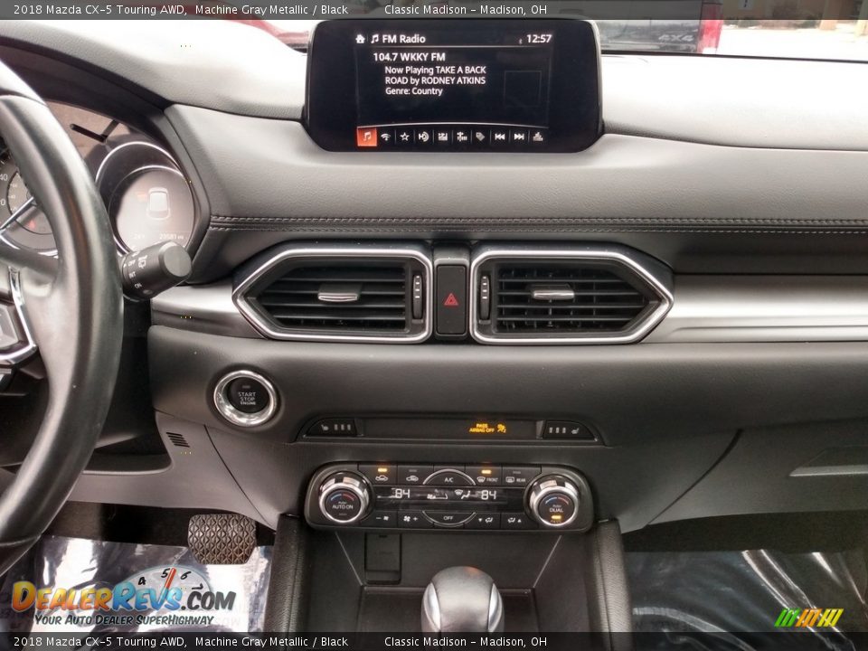 2018 Mazda CX-5 Touring AWD Machine Gray Metallic / Black Photo #13