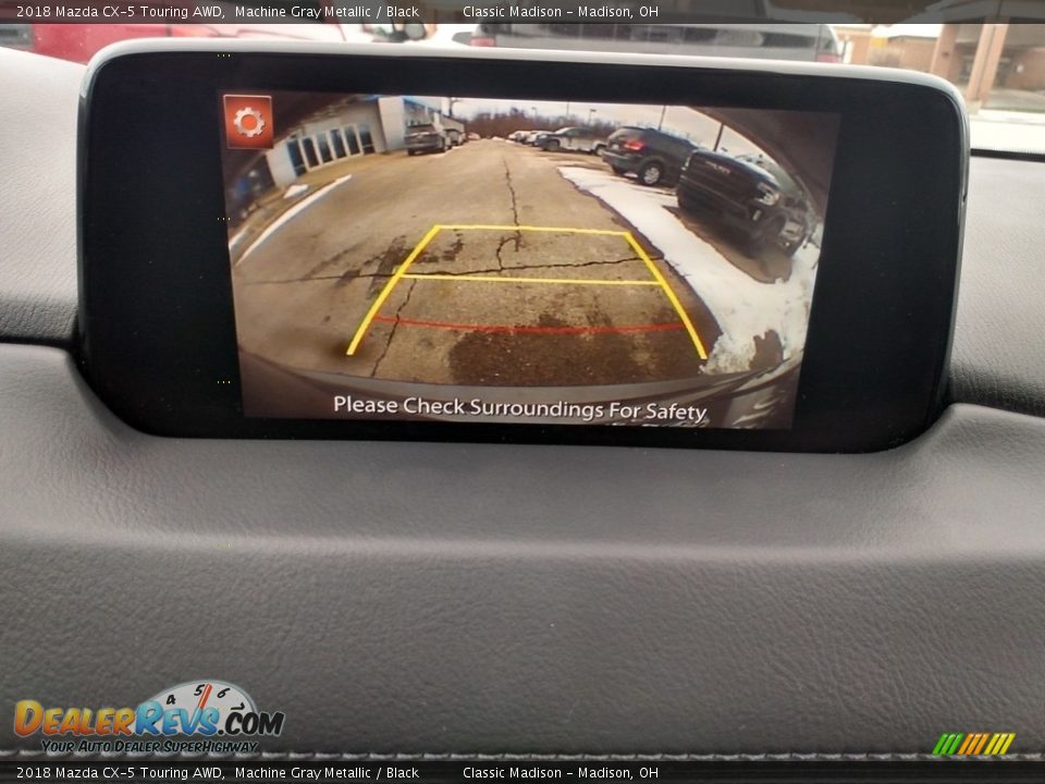 2018 Mazda CX-5 Touring AWD Machine Gray Metallic / Black Photo #15