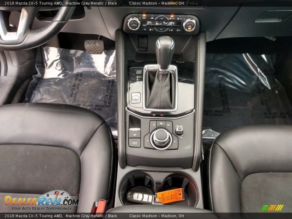 2018 Mazda CX-5 Touring AWD Machine Gray Metallic / Black Photo #16