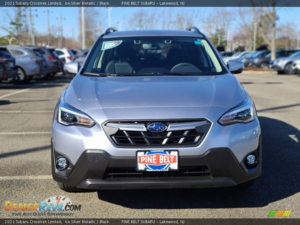 2021 Subaru Crosstrek Limited Ice Silver Metallic / Black Photo #3