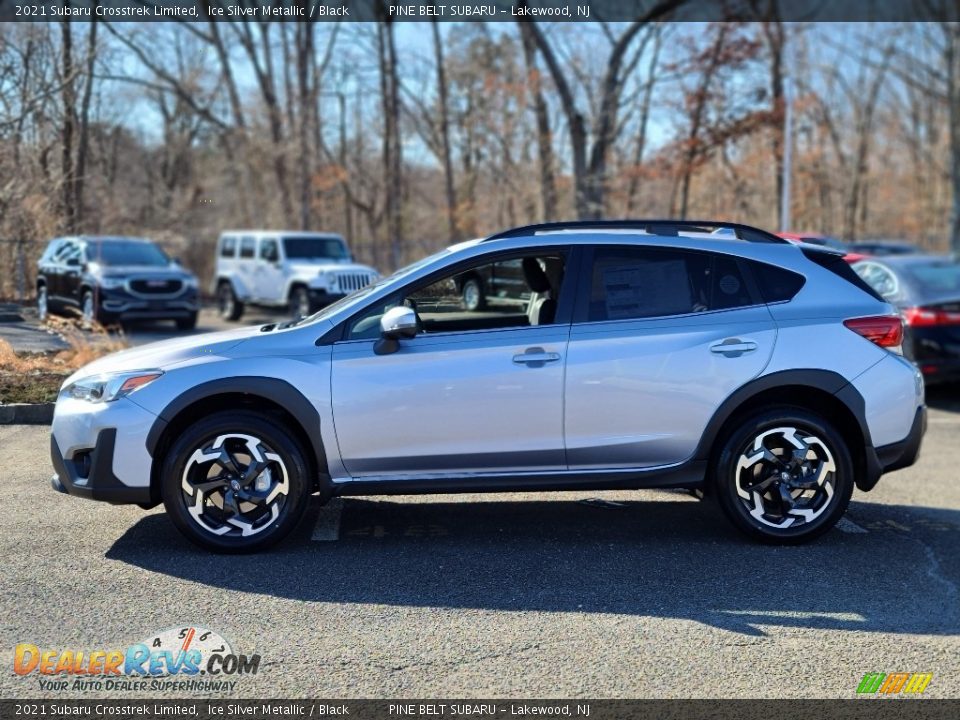 2021 Subaru Crosstrek Limited Ice Silver Metallic / Black Photo 4