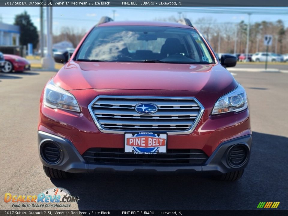 2017 Subaru Outback 2.5i Venetian Red Pearl / Slate Black Photo #18