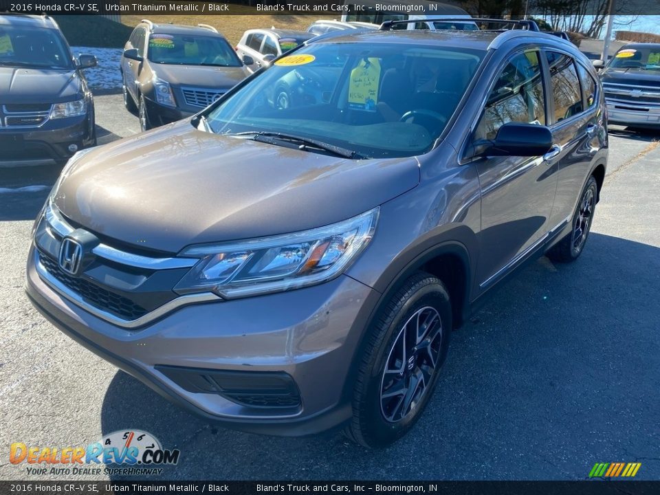 2016 Honda CR-V SE Urban Titanium Metallic / Black Photo #2