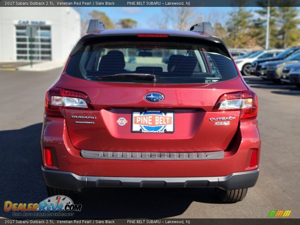 2017 Subaru Outback 2.5i Venetian Red Pearl / Slate Black Photo #22