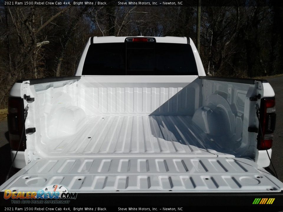 2021 Ram 1500 Rebel Crew Cab 4x4 Bright White / Black Photo #8