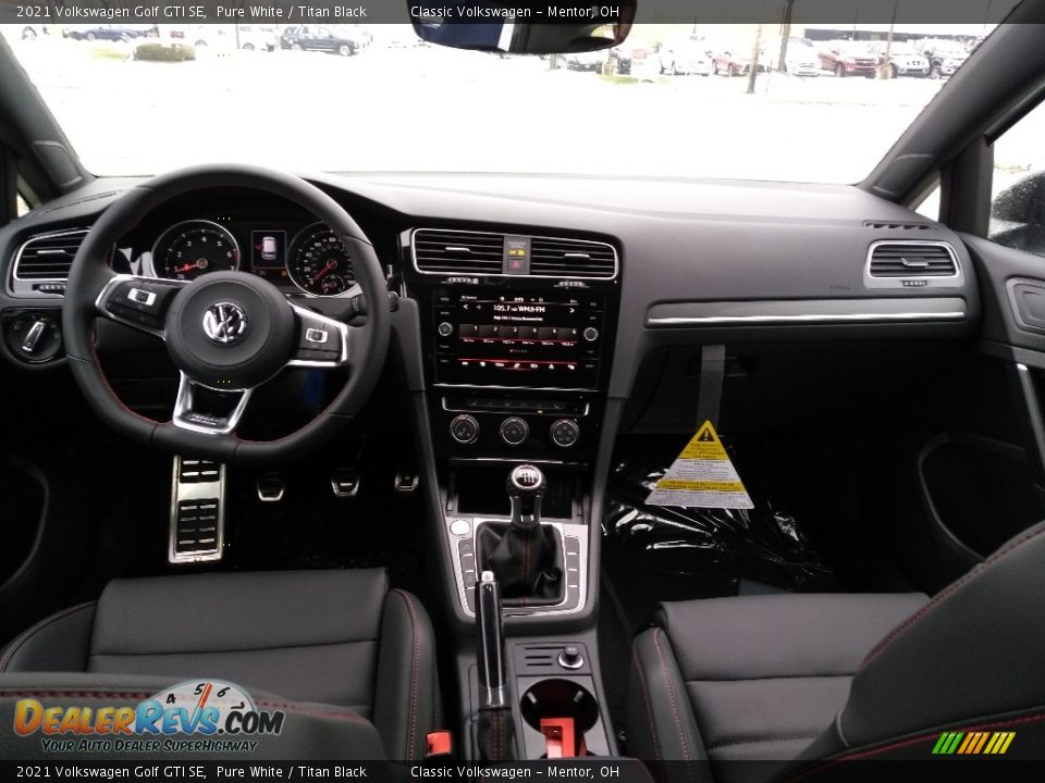 Dashboard of 2021 Volkswagen Golf GTI SE Photo #3
