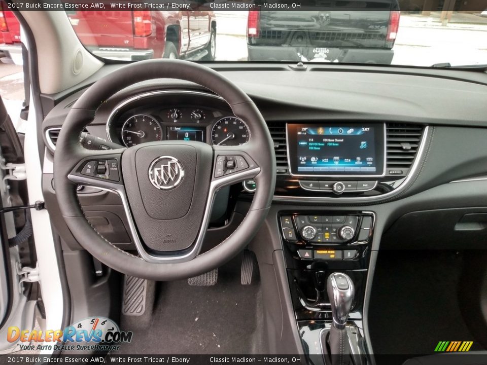 2017 Buick Encore Essence AWD White Frost Tricoat / Ebony Photo #3