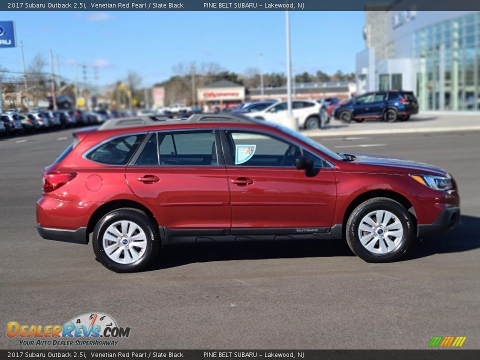 2017 Subaru Outback 2.5i Venetian Red Pearl / Slate Black Photo #24