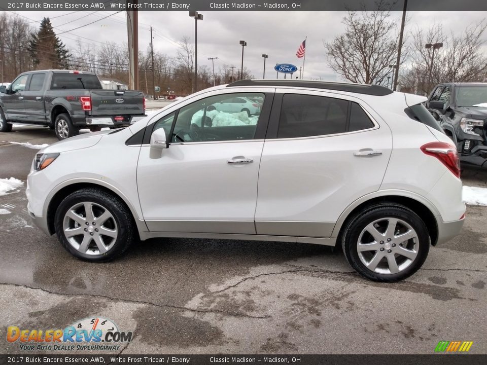 White Frost Tricoat 2017 Buick Encore Essence AWD Photo #5