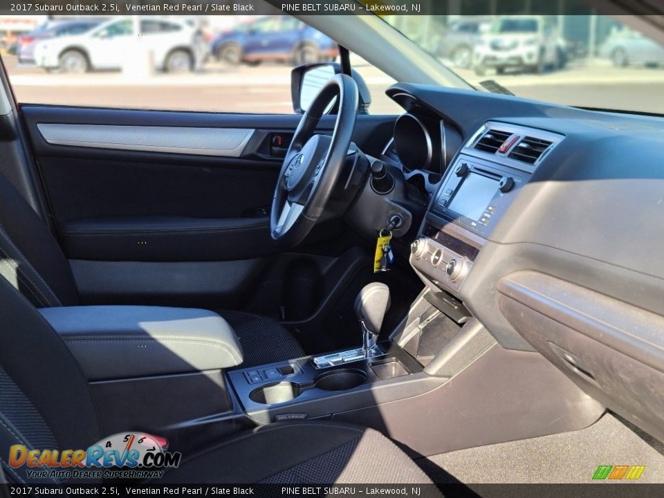 2017 Subaru Outback 2.5i Venetian Red Pearl / Slate Black Photo #27