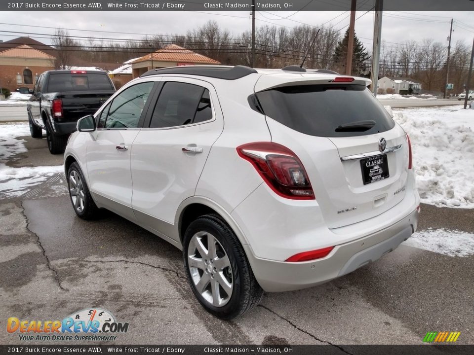 2017 Buick Encore Essence AWD White Frost Tricoat / Ebony Photo #6