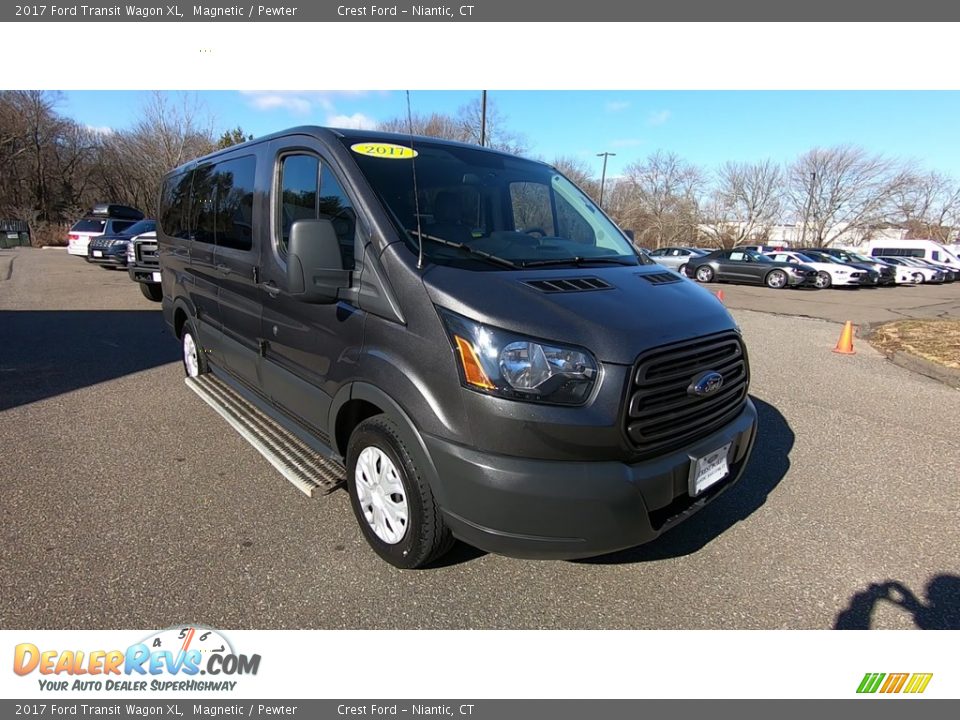 2017 Ford Transit Wagon XL Magnetic / Pewter Photo #1