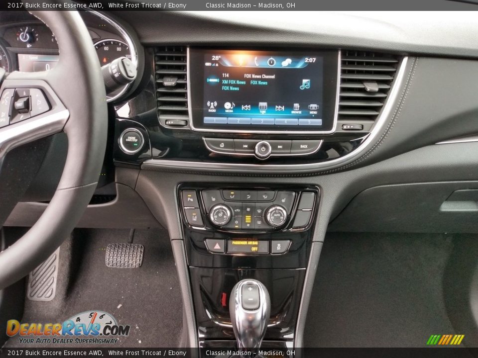 Controls of 2017 Buick Encore Essence AWD Photo #13