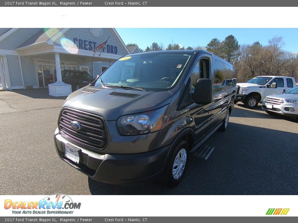 2017 Ford Transit Wagon XL Magnetic / Pewter Photo #3