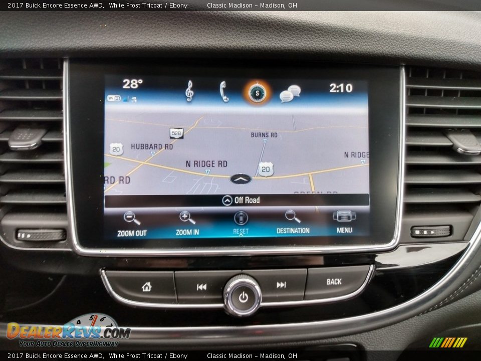 Navigation of 2017 Buick Encore Essence AWD Photo #14